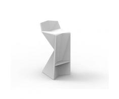 Vondom »VERTEX« Outdoor Barhocker Basic matt / Ecru