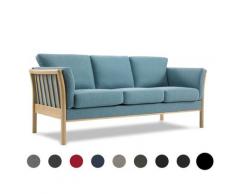 Kragelund »Aya« Couch 142x82x80 cm / 2 Sitzer / Stoff 507 Curry