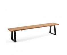 Schösswender »Oviedo« Wildeiche Baumkante Sitzbank IV – erhältlich in 12 Ausführungen