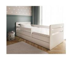 KocotKids »Tomi« Kinderbett in weiß – erhältlich in 3 Ausführungen