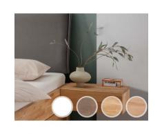 Massivholz »Los Angeles II« Nachttisch hängend/freistehend – erhältlich in 3 Holzarten