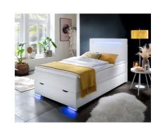 meise.möbel »Las Vegas II« Boxspringbett inkl. Bettkasten in weiß – erhältlich in 4 Größen