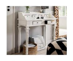 die Faktorei »Vintage« Schreibtisch mit Schubladen vintage weiss