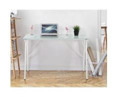 Möbilia »Rika« Schreibtisch weiß 113x73x58 cm