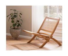 SIT Rattan Vintage Klappstuhl