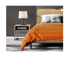 INFANSKIDS »Legend« Nachttisch Walnuss 45x47x45 cm