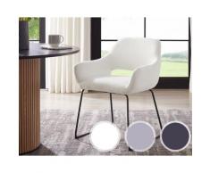 SalesFever »Dakota« Armlehnstuhl Weiß