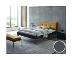 Hasena Top-Line Bett Prestige Tondo/Talma 140x200 cm / Anthrazit