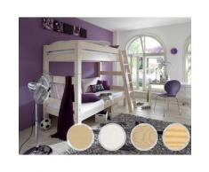 INFANSKIDS »Toby« Kinderzimmer Etagenbett Bio-Buche natur lackiert / 90x200 cm