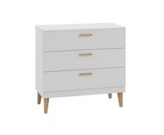 KocotKids »Kubi« Kommode in weiß