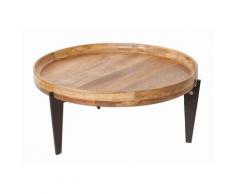 SIT Tom Tailor Mangoholz Couchtisch B 75 x H 34 x T 75 cm