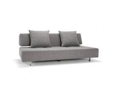 Innovation »Long Horn« Klappsofa 565 Twist Granite / ohne Armlehne