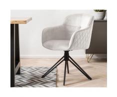 SalesFever »Walo« Armlehnstuhl beige 59x83x60 cm