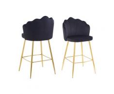 SalesFever »Arielle« Barhocker 2er-Set schwarz