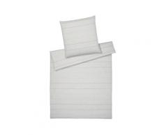 Elegante Halbleinen Bettwäsche »Balance« 7103-03 Bettwäsche / 200x200 cm / 2x 80x80 cm