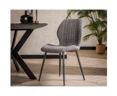 designline »Lejla« Esszimmerstuhl grau