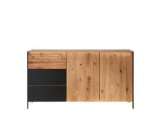 Forestales »Boston« Wildeiche Kommode III ohne Beleuchtung