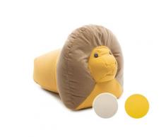 Sitting Bull »HAPPY ZOO« Nora Sitzsack 03 gelb mit brauner Mähne