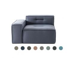 Sitting Bull »numberONE« Sofa Grundelement links Armlehne niedrig PG1 MIAMI 011 seablue