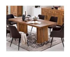 SIT »Banda« Teak Esstisch mit Eisenband 240x100 cm