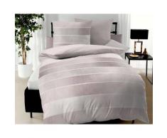 Kaeppel Mako-Satin Bettwäsche »Mapping« 255/45 rosé 155x220 cm / 80x80 cm