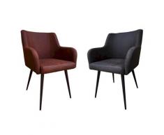 SIT Polsterstuhl Easy 2484 2484-21 / Grau / B 60,5 x H 87 x T 59 cm