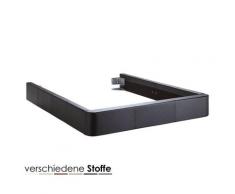 Hasena Dream-Line Bettrahmen Ciara 28/3S 140x200 cm / PK4 Echtleder 516 notte