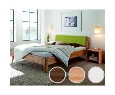 Hasena Fine-Line Massivholzbett Syma Xylo/Varus 140x220 cm / Nussbaum, geölt