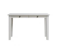 Massivholz »Solvita« Schreibtisch Kiefer weiß