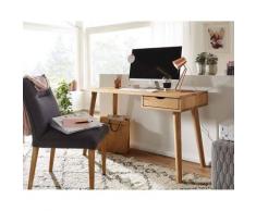 3S Frankenmöbel »Moritz« Massivholz Schreibtisch TI-0078 / Wildeiche