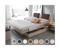 Hasena Movie-Line Bett Star Indus/Orva 140x200 cm Eiche sägeraus