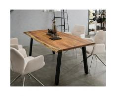 SalesFever »Saira« Esstisch Akazie mit V-Gestell 180x90 cm