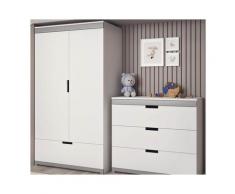 KocotKids »Tomi« Kleiderschrank 182x100x57 cm