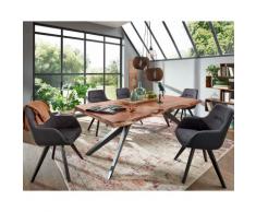 3S Frankenmöbel »Alicante« Massivholz Esstisch – erhältlich in 6 Größen und 3 Farben