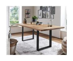 3S Frankenmöbel »Bellevue« Wildeiche Massivholz Esstisch TI-0600 / 220x100 cm / schweizer Kante