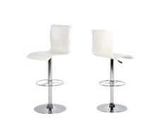 Actona »Aze« Barhocker 41x116,5x49 cm / weiss