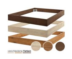 Hasena Oak-Line Wild Bettrahmen Cadro 23 Wildeiche 200x210 cm / coffee