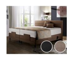 Winkle »Berta« Elektro-Boxspringbett motorisch verstellbar / 9411 Nuss / 200x200 cm / H2/H3