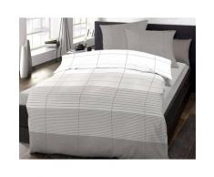 schlafgut »Shutters« Mako-Satin Bettwäsche 6563-768 frappe 155x200 cm / 80x80 cm
