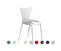 Vondom »LOVE« Outdoor Stuhl Lackiert Hochglanz / Anthracite