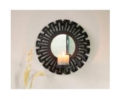 designline »Aztec« Spiegel Kerzenhalter schwarz