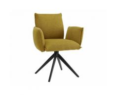 designline »SIT DOWN« Polsterstuhl Turn drehbar ohne Armlehnen / grün