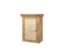 die Faktorei »Indira Laya« Bad-Hängeschrank 45x60x25 cm / massives Mangoholz