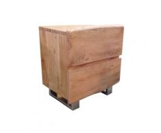 SIT »Albero« Baumkante Nachttisch B 50 x H 63 x T 37 cm