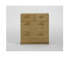 INFANSKIDS Kinderzimmer Kommode - 4 Schubfächer – erhältlich in 3 Ausführungen