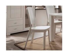 MassivHolz »Vita« Stuhl weiß