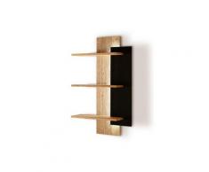 Massivholz »Säntis« Wandregal II ohne Beleuchtung