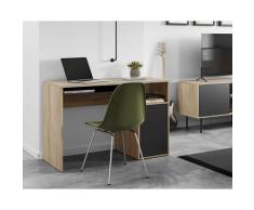 TemaHome »Oxford« Schreibtisch Schwarz 114x76x50 cm