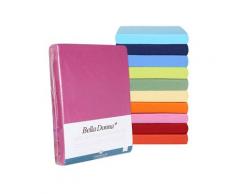 Formesse »Bella Donna« Jersey Topper Spannbetttuch La Piccola 0209 blaugrau / 160x200 cm