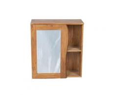 die Faktorei »Massive Nature« Spiegelschrank 62x70x18,5 cm / massives Akazienholz